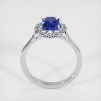 2.04 Ct. Sapphire Ring, 14K White Gold 3