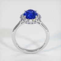 4.23 Ct. Sapphire Ring, 14K White Gold 3