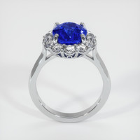 4.45 Ct. Sapphire Ring, 14K White Gold 3