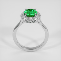 2.53 Ct. Tsavorite Garnet Ring, 14K White Gold 3