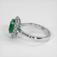 4.45 Ct. Gemstone Ring, 14K White Gold 4