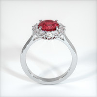 2.31 Ct. Ruby Ring, 14K White Gold 3