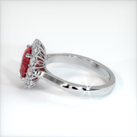2.31 Ct. Ruby Ring, 14K White Gold 4