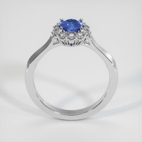 1.30 Ct. Sapphire Ring, 14K White Gold 3