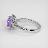 2.10 Ct. Sapphire Ring, 14K White Gold 4