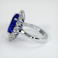 7.54 Ct. Sapphire Ring, 14K White Gold 4