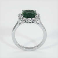 5.93 Ct. Sapphire Ring, 14K White Gold 3