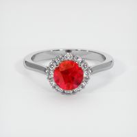 Ruby Ring 1.07 Ct., 14K White Gold Preview