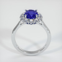3.54 Ct. Color Change Sapphire Ring, 18K White Gold 3