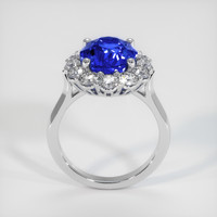 6.50 Ct. Sapphire Ring, 18K White Gold 3