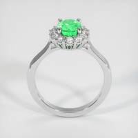 1.59 Ct. Emerald Ring, 18K White Gold 3