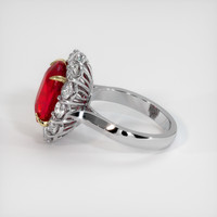Ruby Ring 5.02 Ct., 18K White Gold Preview
