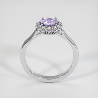 1.26 Ct. Purple Sapphire Ring, 18K White Gold 3