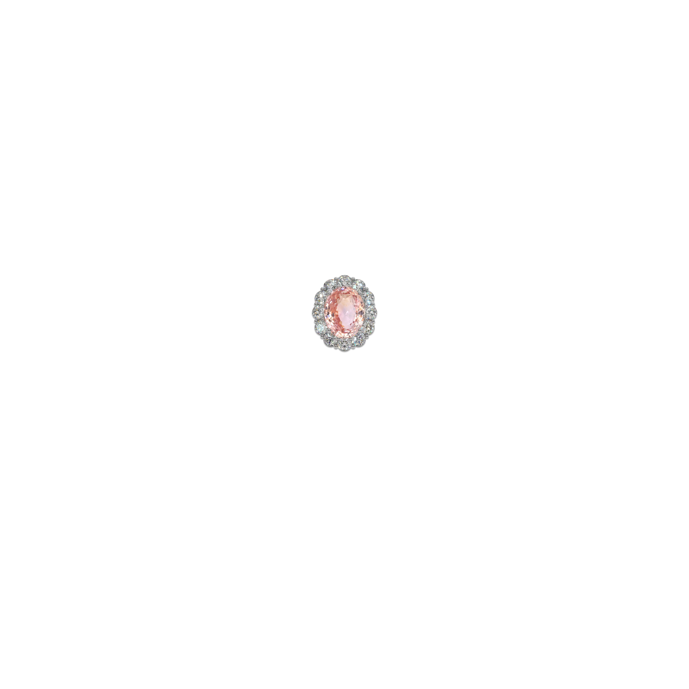 Jewelry image on model