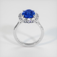 5.82 Ct. Sapphire Ring, 18K White Gold 3