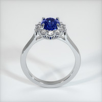 1.56 Ct. Sapphire Ring, 18K White Gold 3