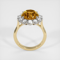 6.85 Ct. Gemstone Ring, 14K White & Yellow 3