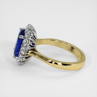 2.79 Ct. Sapphire Ring, 18K White & Yellow 4