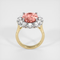 9.05 Ct. Sapphire Ring, 18K White & Yellow 3