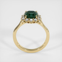 3.01 Ct. Green Sapphire Ring, 10K Yellow Gold 3