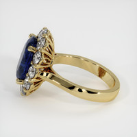 5.75 Ct. Sapphire Ring, 14K Yellow Gold 4