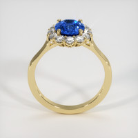 3.57 Ct. Sapphire Ring, 14K Yellow Gold 3