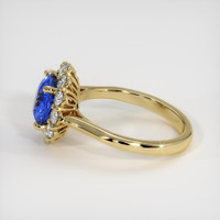 2.65 Ct. Sapphire Ring, 14K Yellow Gold 4