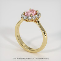 1.83 Ct. Sapphire Ring, 14K Yellow Gold 2