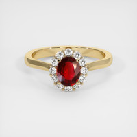 Ruby Ring 0.81 Ct., 14K Yellow Gold Preview