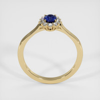 0.63 Ct. Sapphire Ring, 14K Yellow Gold 3