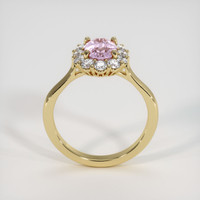 1.75 Ct. Pink Sapphire Ring, 14K Yellow Gold 3