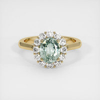 1.80 Ct. Sapphire Ring, 14K Yellow Gold 1