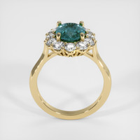 3.24 Ct. Sapphire Ring, 14K Yellow Gold 3