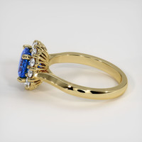 2.14 Ct. Sapphire Ring, 18K Yellow Gold 4
