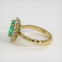 1.72 Ct. Emerald Ring, 18K Yellow Gold 4