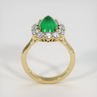 1.83 Ct. Emerald Ring, 18K Yellow Gold 3