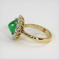 1.83 Ct. Emerald Ring, 18K Yellow Gold 4