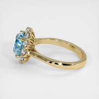 3.38 Ct. Gemstone Ring, 18K Yellow Gold 4