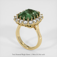 10.09 Ct. Gemstone Ring, 18K Yellow Gold 2
