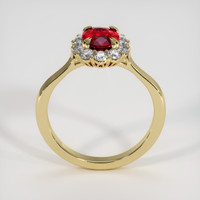 2.05 Ct. Ruby Ring, 18K Yellow Gold 3