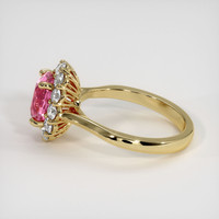 1.76 Ct. Sapphire Ring, 18K Yellow Gold 4