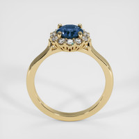 1.30 Ct. Sapphire Ring, 18K Yellow Gold 3