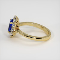 1.14 Ct. Sapphire Ring, 18K Yellow Gold 4
