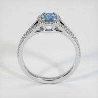 0.79 Ct. Sapphire Ring, Platinum 950 3