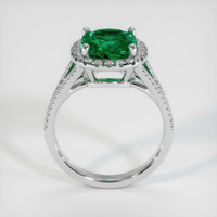 2.39 Ct. Emerald Ring, Platinum 950 3