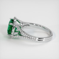 2.39 Ct. Emerald Ring, Platinum 950 4