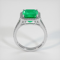 4.73 Ct. Emerald Ring, Platinum 950 3