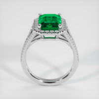 2.75 Ct. Emerald Ring, Platinum 950 3