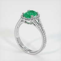 Emerald Ring 1.09 Ct., Platinum 950 Preview