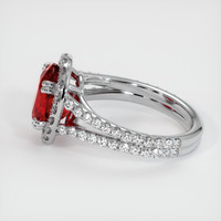 Ruby Ring 4.10 Ct. Platinum 950 Preview
